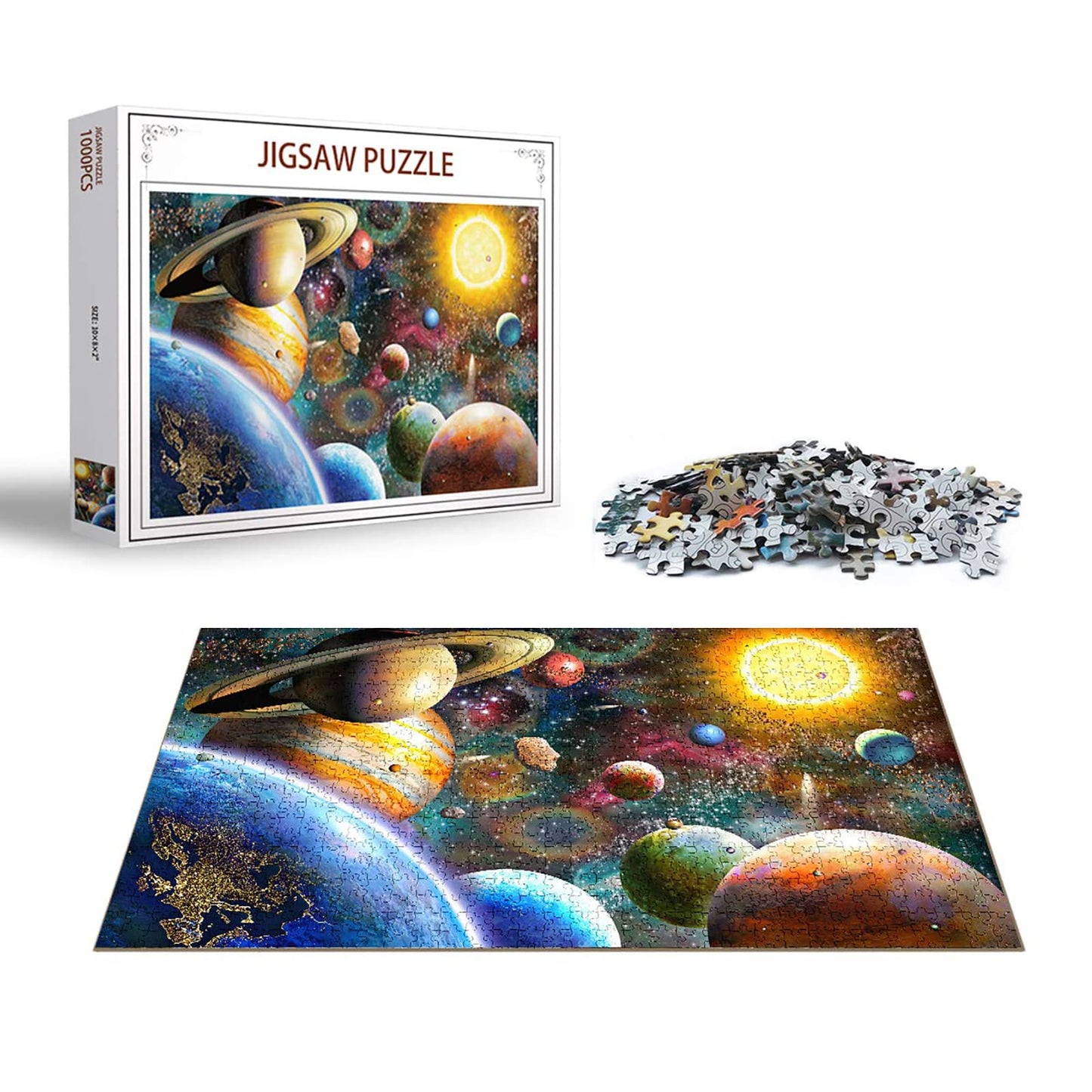 Nattork Space Traveler Jigsaw Puzzles 1000 Pieces for Adults